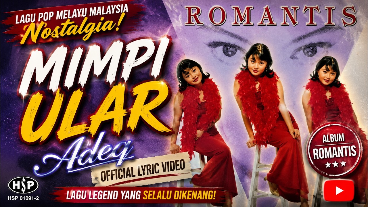 Obejrzyj Adeq - Mimpi Ular | Official Lyric Video | Lagu Pop Melayu Malaysia Nostalgia w YouTube Obejrzyj Adeq - Mimpi Ular | Official Lyric Video | Lagu Pop Melayu Malaysia Nostalgia w YouTube