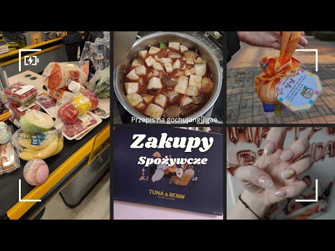 Zakupy spożywcze - Ile wydaliśmy / Mielonka jako prezent?! #vlog #korea