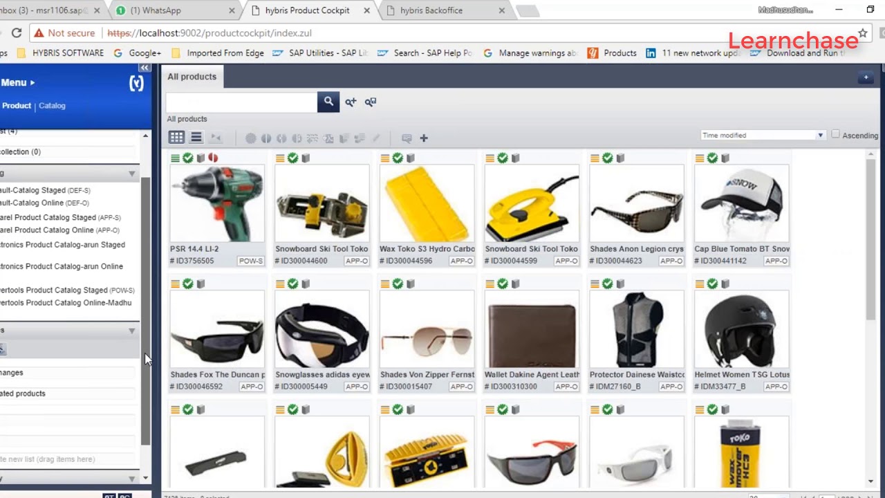 SAP HYBRIS Backoffice Catalog UNIT 9 YouTube