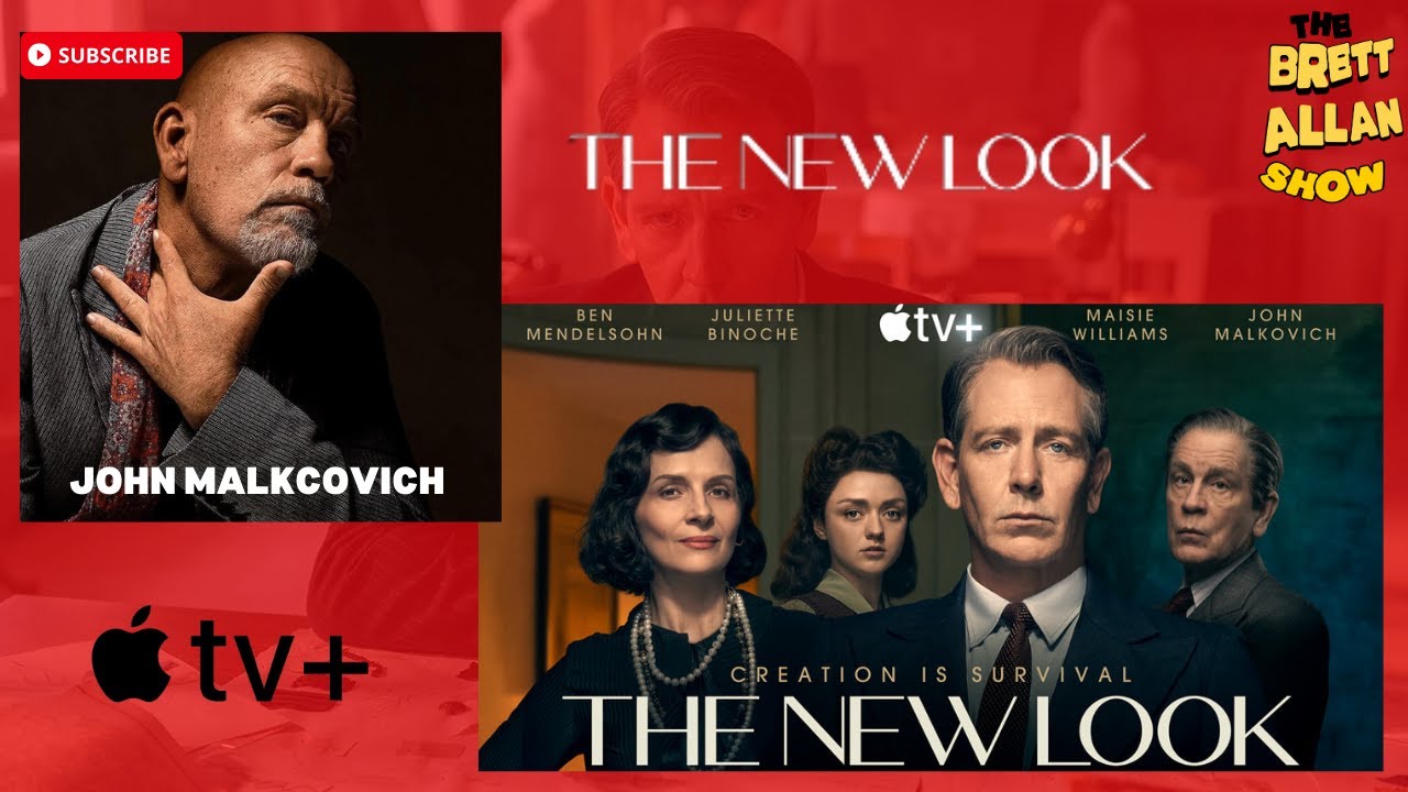 John Malkovich Actor "The New Look" On Apple Tv+ | The Brett Allan Show