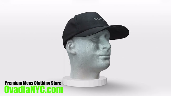 Hugo Boss Fresco 1 cotton twill cap 50462830 001