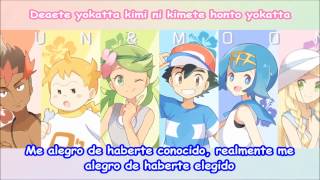 Video thumbnail of "Pokémon Sol & Luna ED - Pose! - (Sub Español)"