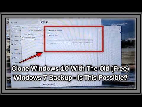 Is It Possible to Clone a Win 10 System with Win 7 Backup to New PC And Have All Programs Running? hqdefault