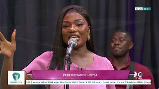 Efya Stuns With Powerful Live Performance On The Chat Im In Love With You Hitmaker Shines