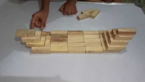 #How to Build a cruise ship using Jenga Blocks ?