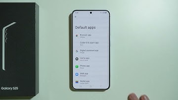 Samsung Galaxy S25: How to Change Default Apps