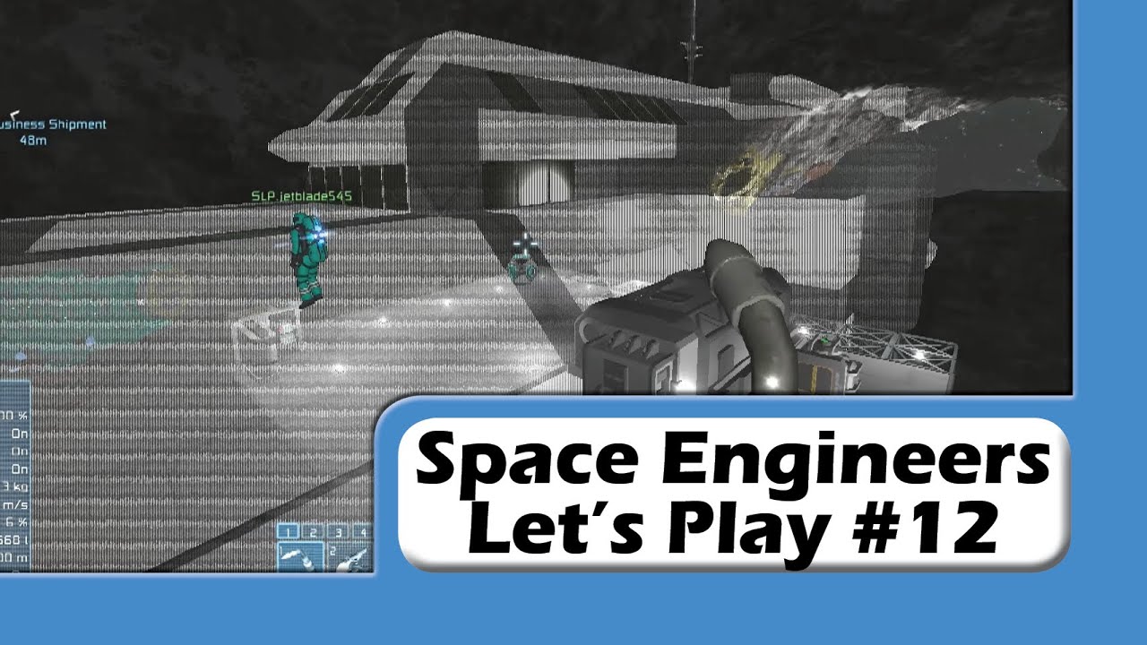 Space Engineers - Let's Play #12 - Projection Problems - YouTube