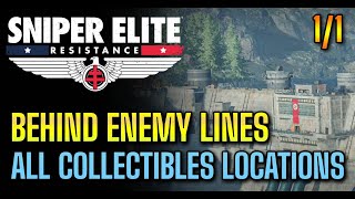 Sniper Elite: Resistance - Mission 1 Behind Enemy Lines All Collectibles Locations