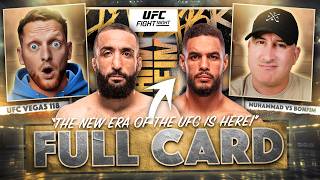 UFC Vegas 118: Muhammad vs. Bonfim  FULL CARD Predictions, Bets and DraftKings screenshot 4