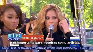 Fifth Harmony - Good Morning America 02/06 (Subtitulado en español) @5Hlatino