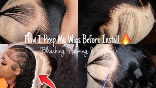 #1 VERY DETAILED‼️Customizing & Styling | How I Prep My Wigs Before Install ft Recool Hair