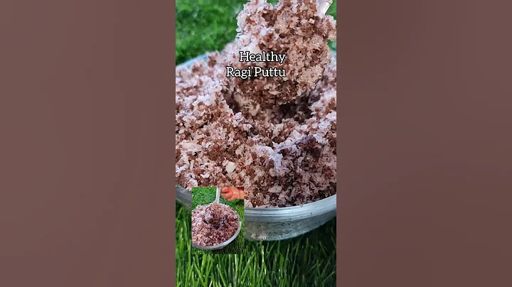 Diabetic Friendly Ragi Puttu#recipe Ragi Puttu Finger Millet#shorts@ThesparklecookingCreative