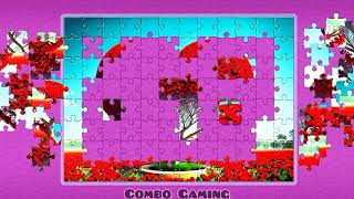 puzzle #1077 gameplay || hd heart shape tree jigsaw puzzle || @combogaming335