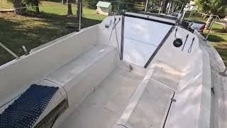 1987 Precision 23 Sailboat Walkthrough | Trailer Sailor Adventure Cruiser | ICW • Keys •Boat Camping