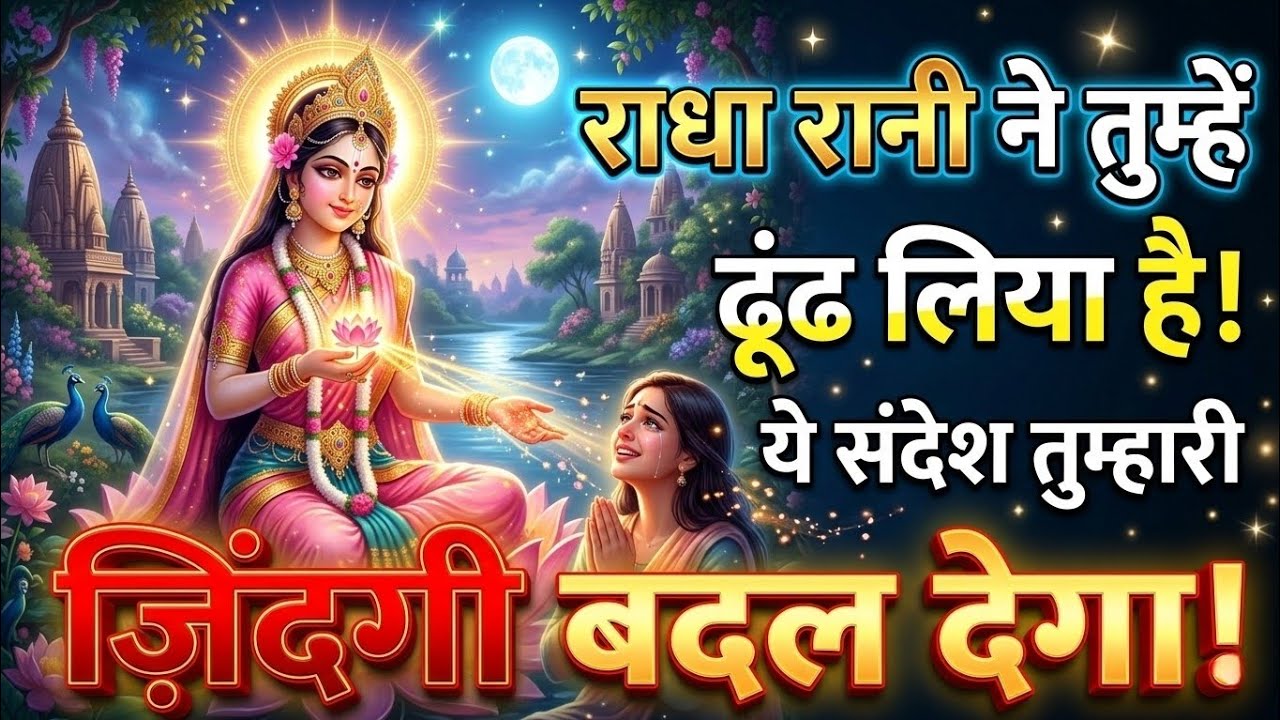 राधा रानी ने तुम्हें ढूंढ लिया है | Radharani ka ashirwad⁩ #motivation #maa