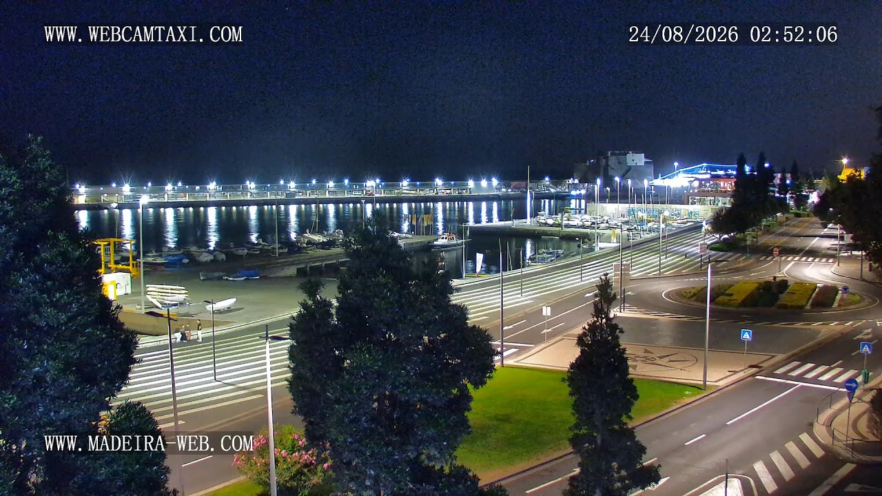 Live camera view of Madeira in Funchal, Portugal
