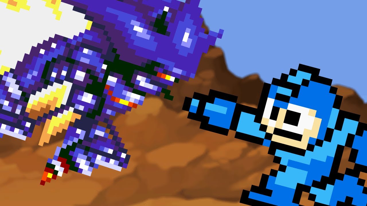 Mega Man Vs Mecha Sonic full fight