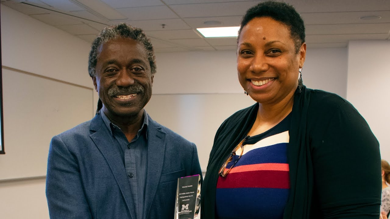 2018 Willie Hobbs Moore Award: Dr. Rhonda Franklin - YouTube