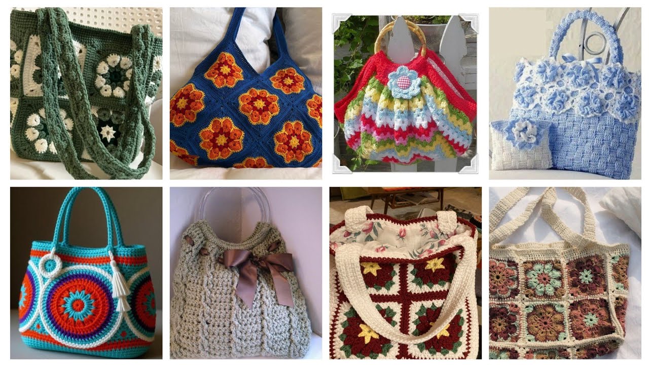 Более 200 привлекательных моделей женских сумок через плечо / новые стильные модели, связанные кр...