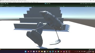 Procedural Animation - (first attempt )Anarophis #1(Unity Modeler, Animation Riqqing)