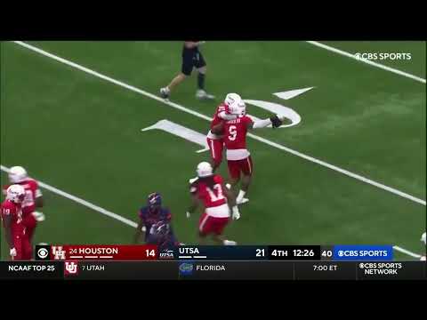 Highlights: No. 24 Houston 37, Utsa 35