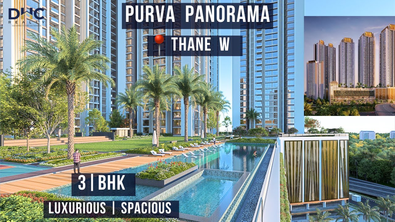 Purva Panorama Thane | 3 BHK Show Flat Tour [2025] | Puravankara Thane ...