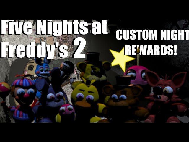 Five Nights At Freddy's 2 - GOLDEN FREDDY MODE! ( Custom Night #7 )  w/AciDic BliTzz 