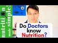 Medical school taught me nothing about nutrition