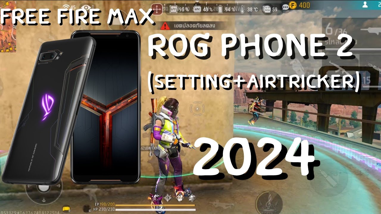 ROG Phone 2 l FREE FIRE Max l Test2024+AirTricker