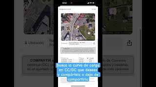 Ya puedes compartir tus curvas de carga ,en corriente continua, en la app Micocheeléctrico screenshot 4