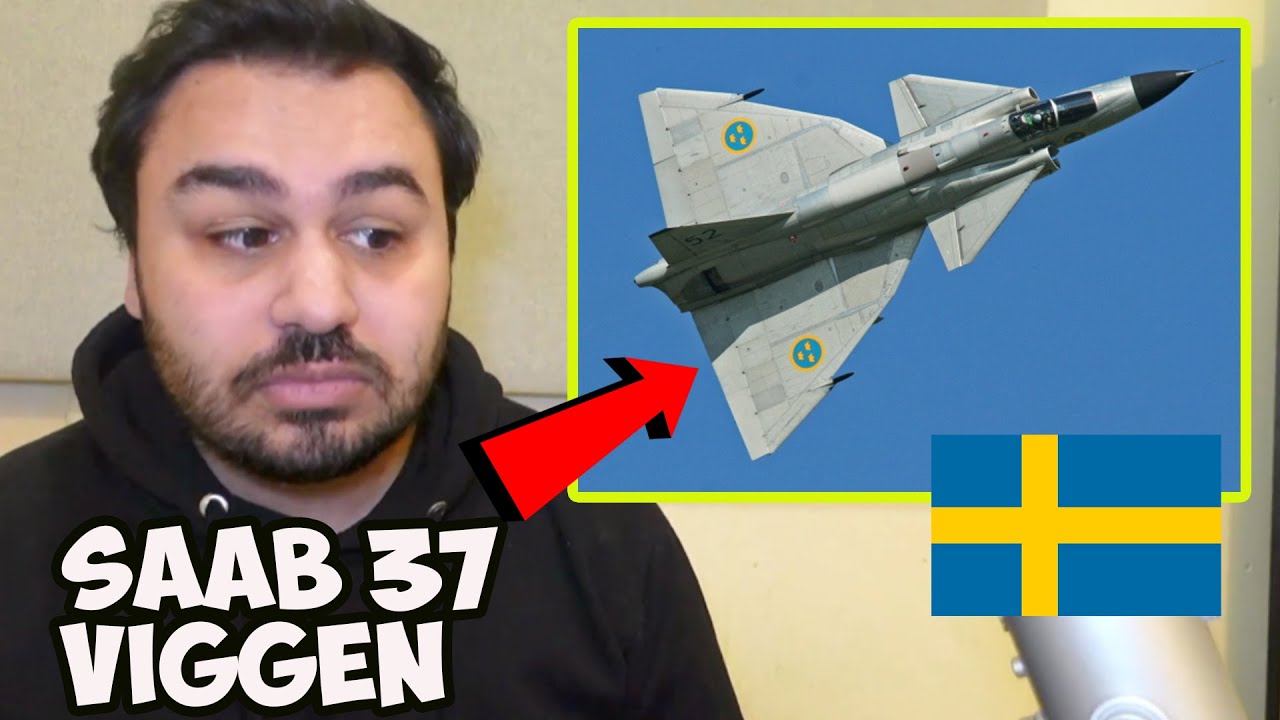 Реакция британцев на Saab 37 Viggen: шведский истребитель, который может полететь задним ходом