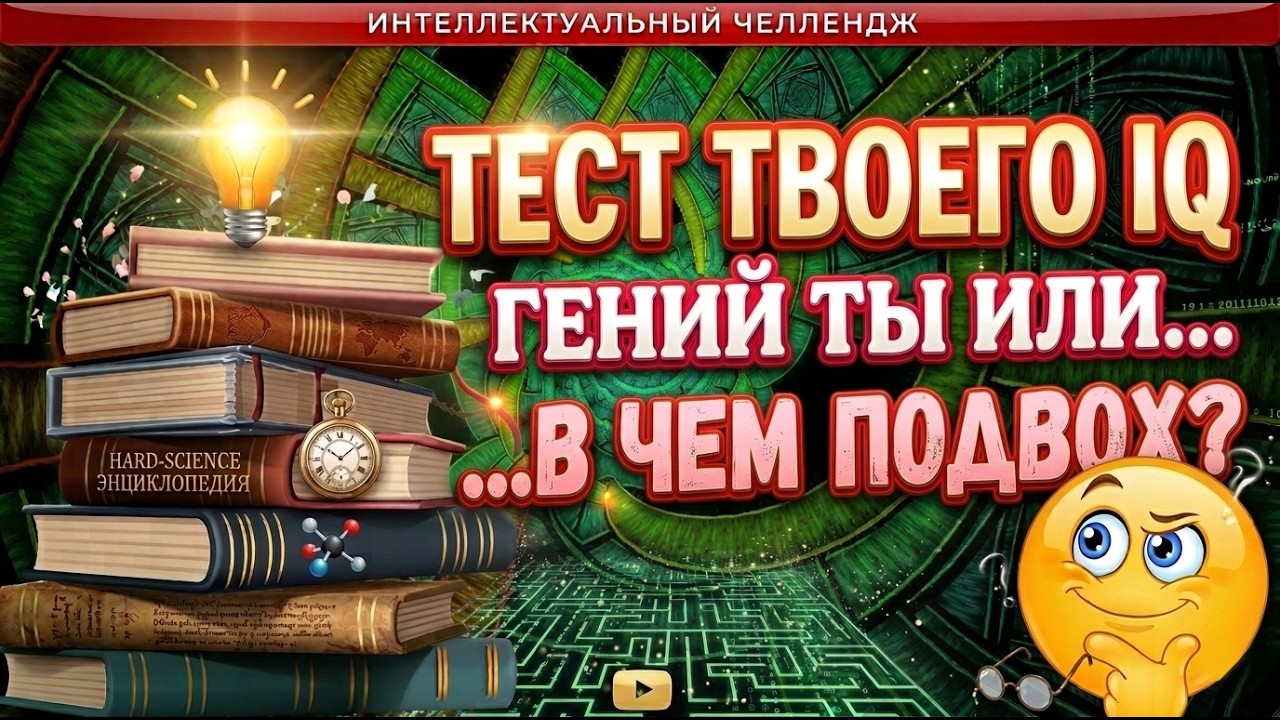 95% людей провалят этот тест! А ты входишь в 5% гениев?