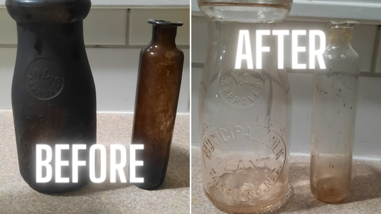 How to Make Colored Glass Jars and Get the Vintage Look