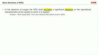 basic function of SPD