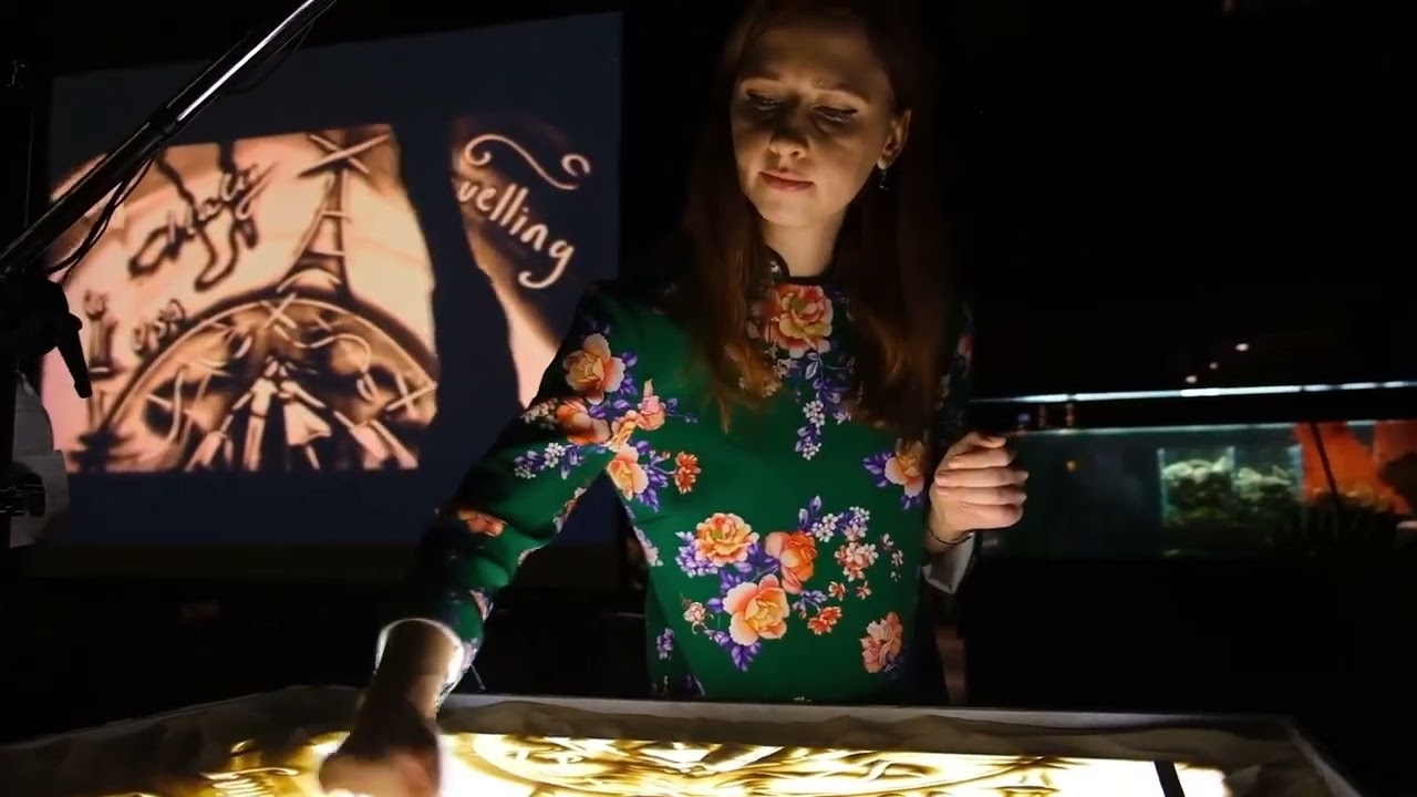 Sand Animation Show Promo - Tetina Horina - Love Story 