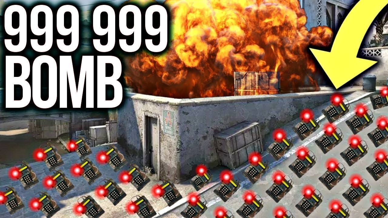 CO SIĘ STANIE PO ZAPLANTOWANIU 999 999 BOMB W CS:GO ? SZALONY ...