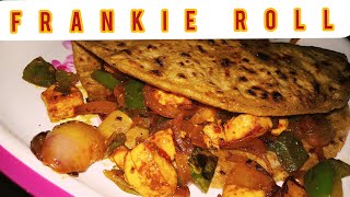 HOMEMADE CHILLI PANEER FRANKIE ROLL || QUICK SNACKS RECIPE || EASY RECIPE ||CHEF-ABHISHEK