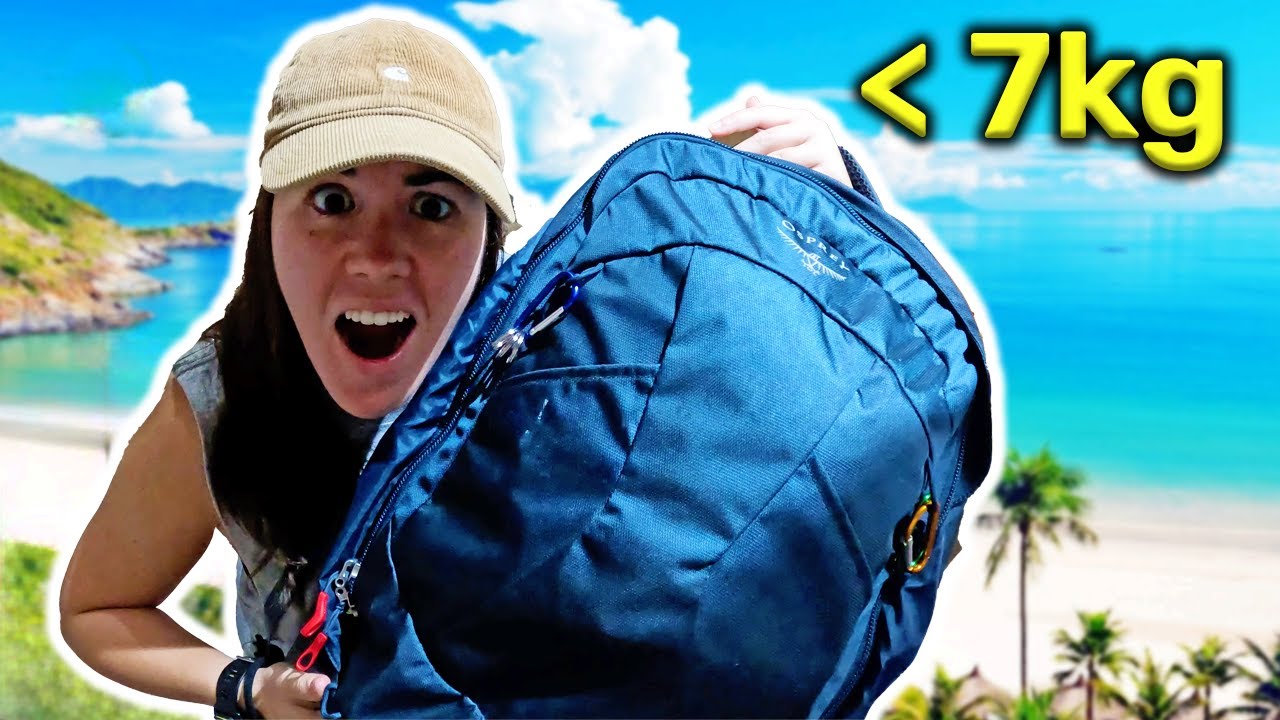 Mi Mochila 100% Optimizada para Viajar por el Sudeste Asiático (Tailandia, Filipinas, Indonesia...)