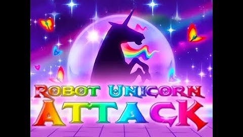 Flash Games Attack - Nostalgia || Robot Unicorn Attack