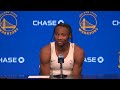 Jonathan Kuminga Recaps Win vs Trail Blazers | Dec. 6, 2023