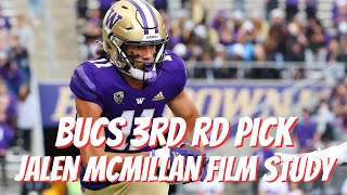 Bucs 3rd Rd Pick WR Jalen McMillan Film Study| 2024 Tampa Bay Buccaneers Off-Season