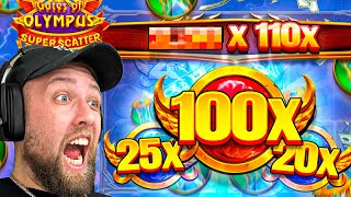 SUPER SCATTER IS THE BEST GATES OF OLYMPUS SLOT! TUMBLES WITH 100X+MULTIPLIER!