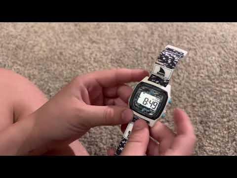 How to Set Time on Shark Clip Watch - YouTube