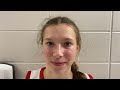 Camryn Smith discusses Union Grove's work ethic