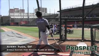 Avery Tuck Prospect Video, OF, Steele Canyon High School Class of 2016