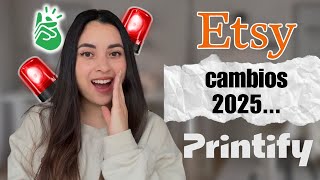 🚨 3 Importantes actualizaciones de Print on Demand y Etsy que deberías conocer  🚀