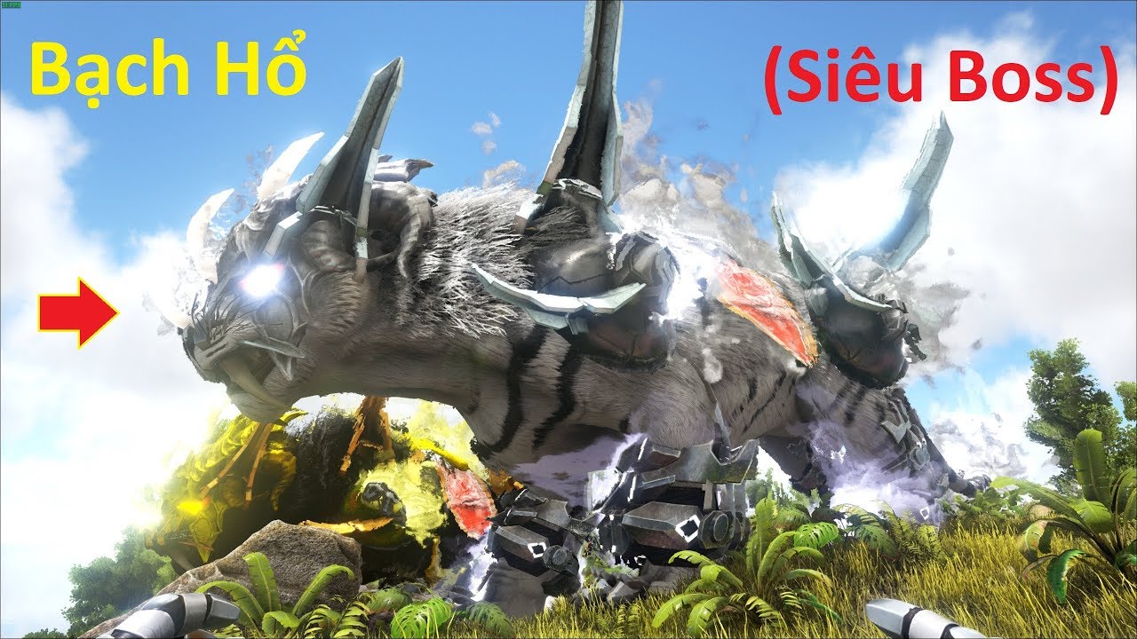 ARK: Survival Evolved (The Island) #24 - Siêu Boss Bạch Hổ (White Tiger ...