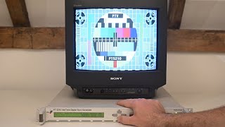 PT5210 / PT8631 Analogue Pattern Generator quick demo
