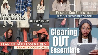 Decluttering Fear of God ESSENTIALS! How Much is GONE?!