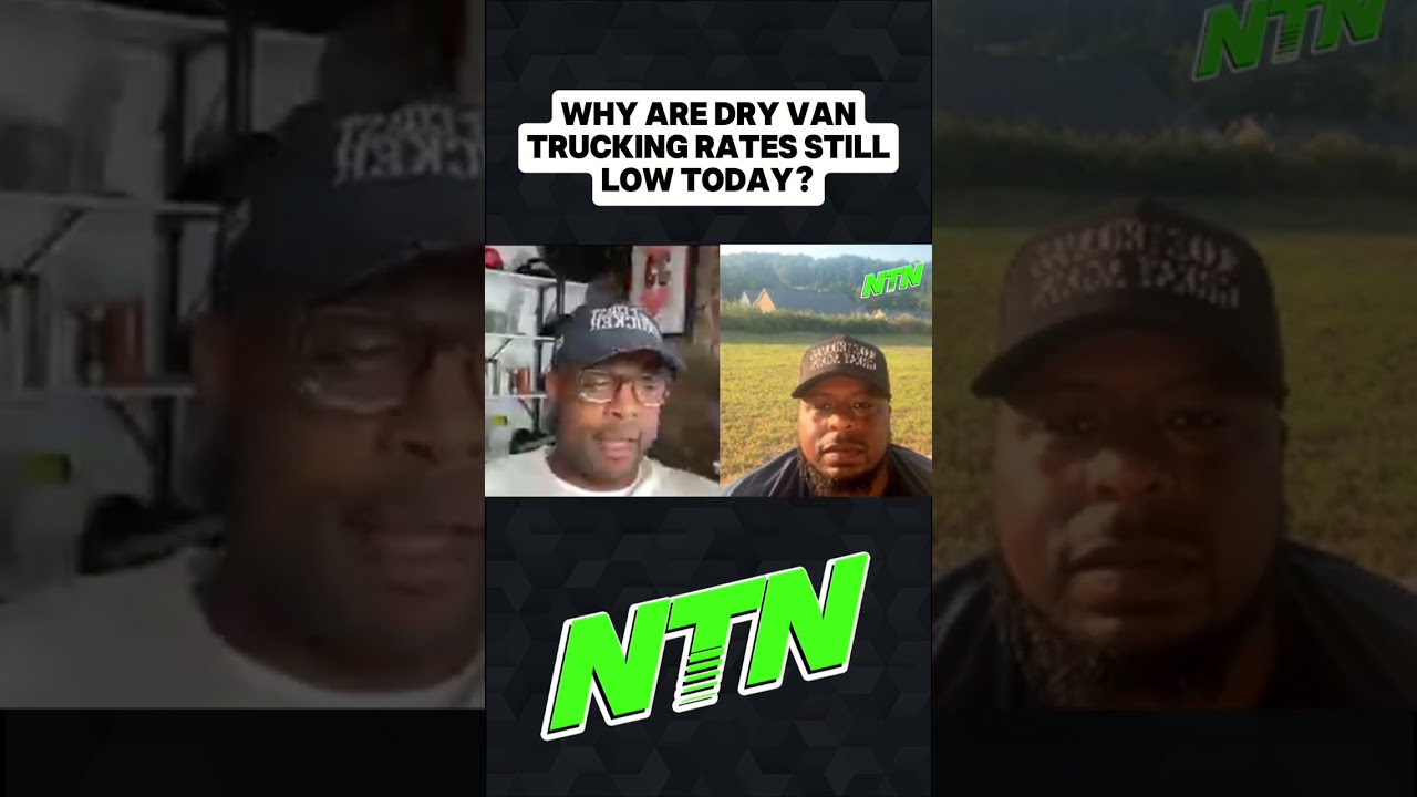 Why are dry van trucking rates still low?